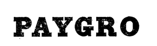 PAYGRO logo