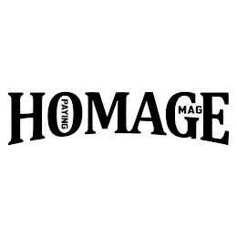 PAYING HOMAGE MAG logo