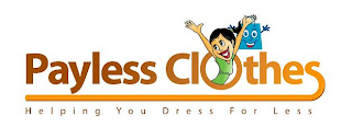 PAYLESS CLOTHES HELPING YOU DRESS FOR LESS logo
