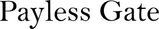 PAYLESS GATE logo