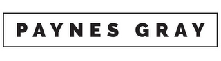 PAYNES GRAY logo