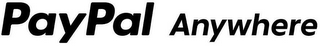 PAYPAL ANYWHERE logo