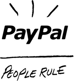 PAYPAL PEOPLE RULE logo