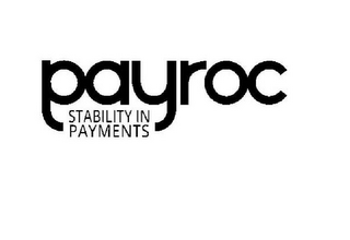 PAYROC STABILITY IN PAYMENTS logo