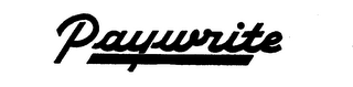 PAYWRITE logo