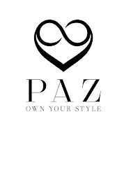 PAZ OWN YOUR STYLE logo