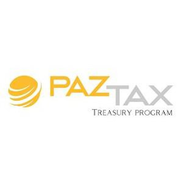 PAZ TAX TREASURY PROGRAM logo