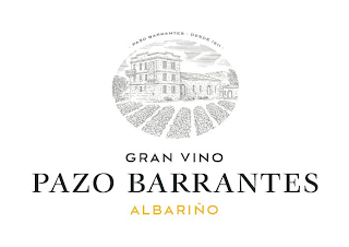 PAZO BARRANTES DESDE 1511 GRAN VINO PAZO BARRANTES ALBARIÑO logo