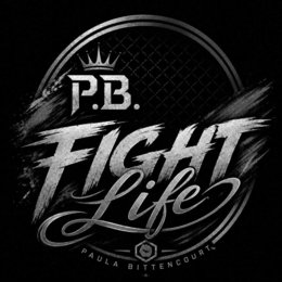 P.B. FIGHT LIFE PAULA BITTENCOURT logo