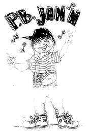 P.B. JAM'N logo
