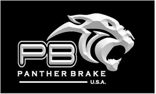 PB PANTHER BRAKE U.S.A. logo