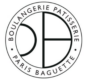 PB · PARIS BAGUETTE · BOULANGERIE PATISSERIE logo