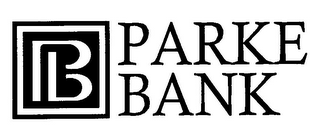 PB PARKE BANK logo
