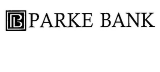 PB PARKE BANK logo