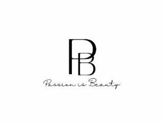 PB PASSION IS BEAUTY logo
