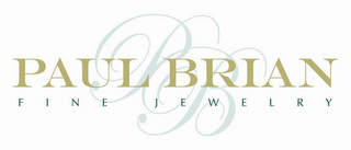 PB PAUL BRIAN FINE JEWELRY logo