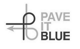 PB PAVE IT BLUE logo