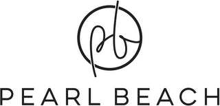 PB PEARL BEACH logo