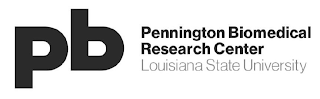 PB PENNINGTON BIOMEDICAL RESEARCH CENTER LOUISIANA STATE UNIVERSITY logo
