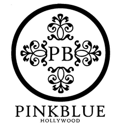 PB PINKBLUE HOLLYWOOD logo
