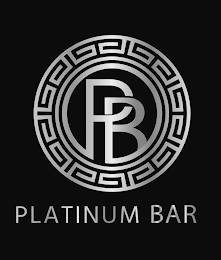 PB PLATINUM BAR logo