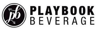 PB PLAYBOOK BEVERAGE logo