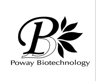 PB POWAY BIOTECHNOLOGY logo