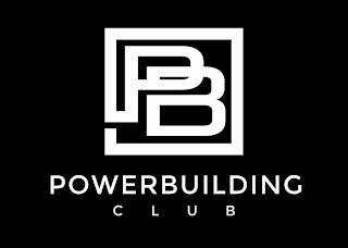 PB POWERBUILDING CLUB logo