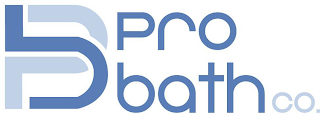PB PRO BATH CO. logo