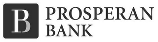 PB PROSPERAN BANK logo