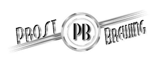 PB PROST BREWING logo