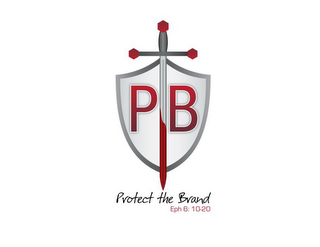 PB PROTECT THE BRAND EPH 6: 10-20 logo