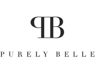 PB PURELY BELLE logo