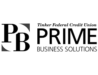PB TINKER FEDERAL CREDIT UNION PRIME BUSINESS SOLUTIONS logo
