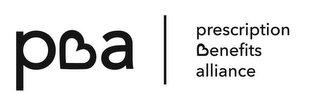 PBA | PRESCRIPTION BENEFITS ALLIANCE logo