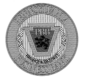PBB PENNSYLVANIA BUSINESS BANK FINANCE & SECURITY logo