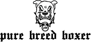 PBB PURE BREED BOXER logo