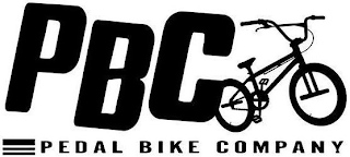 PBC PEDAL BIKE COMPANY logo