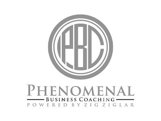 PBC PHENOMENAL BUSINESS COACHING POWERED BY ZIG ZIGLAR logo