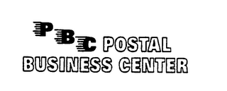 PBC POSTAL BUSINESS CENTER logo