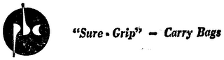 PBC "SURE GRIP" CARRY BAGS logo