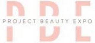 PBE PROJECT BEAUTY EXPO logo