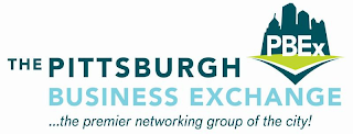 PBEX THE PITTSBURGH BUSINESS EXCHANGE ...THE PREMIER NETWORKING GROUP OF THE CITY! logo