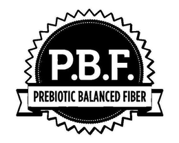 P.B.F. PREBIOTIC BALANCED FIBER logo