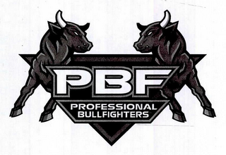PBF PROFESSIONAL BULLFIGHTERS logo
