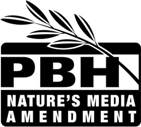 PBH NATURE'S MEDIA AMENDMENT logo