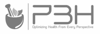 PBH OPTIMIZING HEALTH FROM EVERY PERSPECTIVE logo