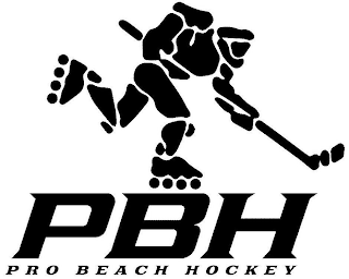 PBH PRO BEACH HOCKEY logo