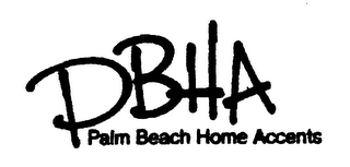 PBHA PALM BEACH HOME ACCENTS logo