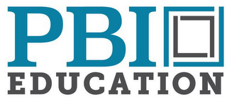 PBI EDUCATION logo